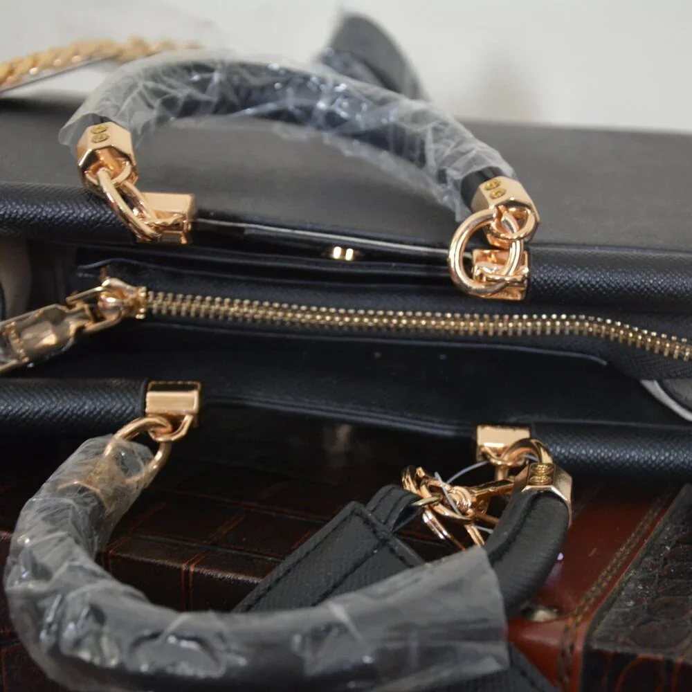 bebe Alex Small Satchel With Credit Card Organizer NWT - Picture 11 of 13